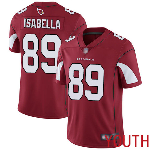 Arizona Cardinals Limited Red Youth Andy Isabella Home Jersey NFL Football #89 Vapor Untouchable->arizona cardinals->NFL Jersey